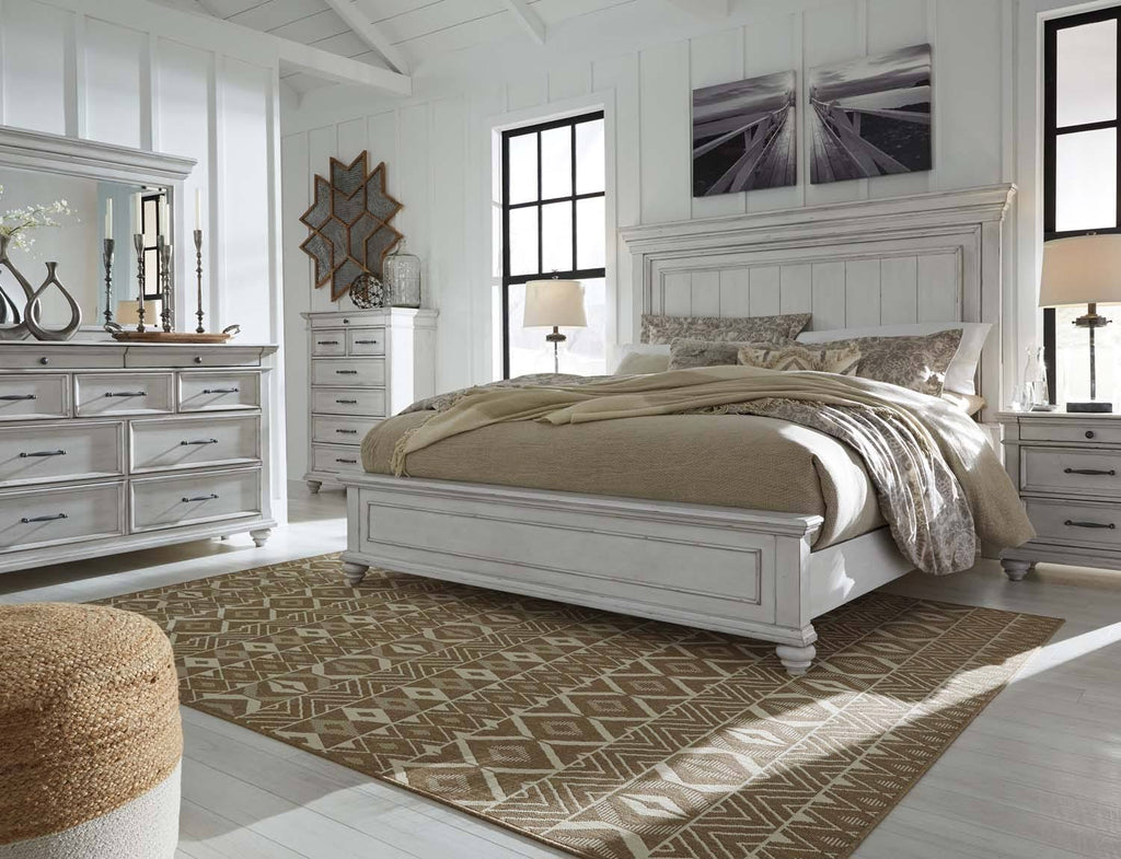 King Panel Bed A207