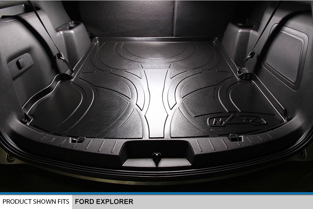 Black Cargo Trunk Liner Floor Mat U8701