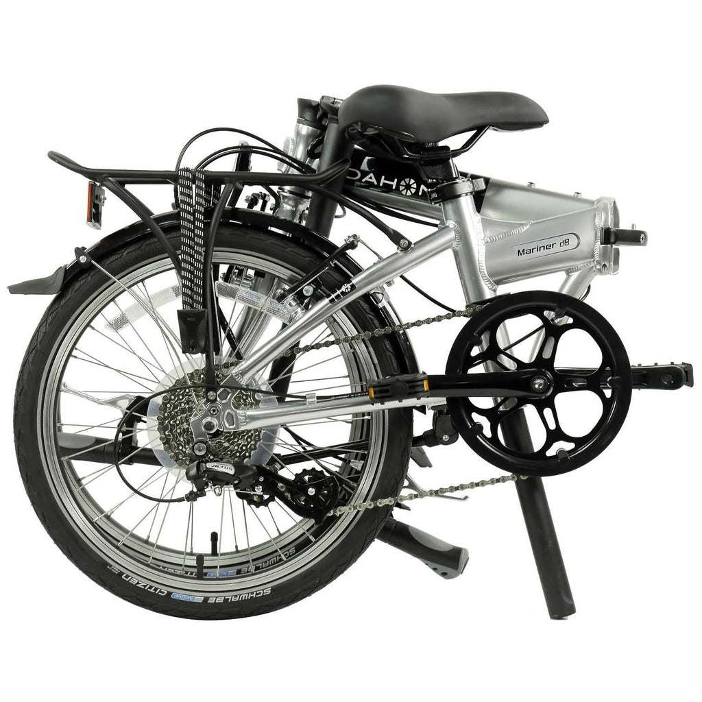 Brushed Silver Folding Bicycle E7420