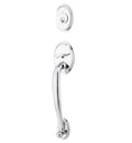 Lifetime Brass Finish Tubular Handleset M688