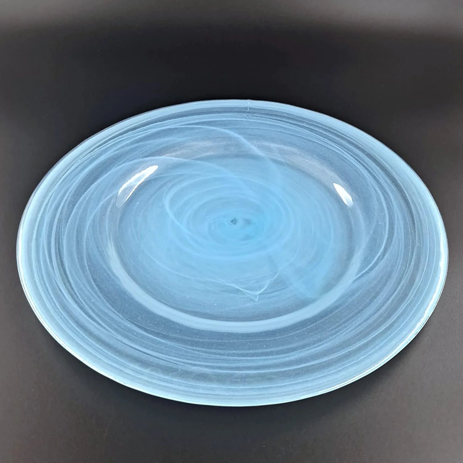 Aqua 13 in. Charger Plate O168
