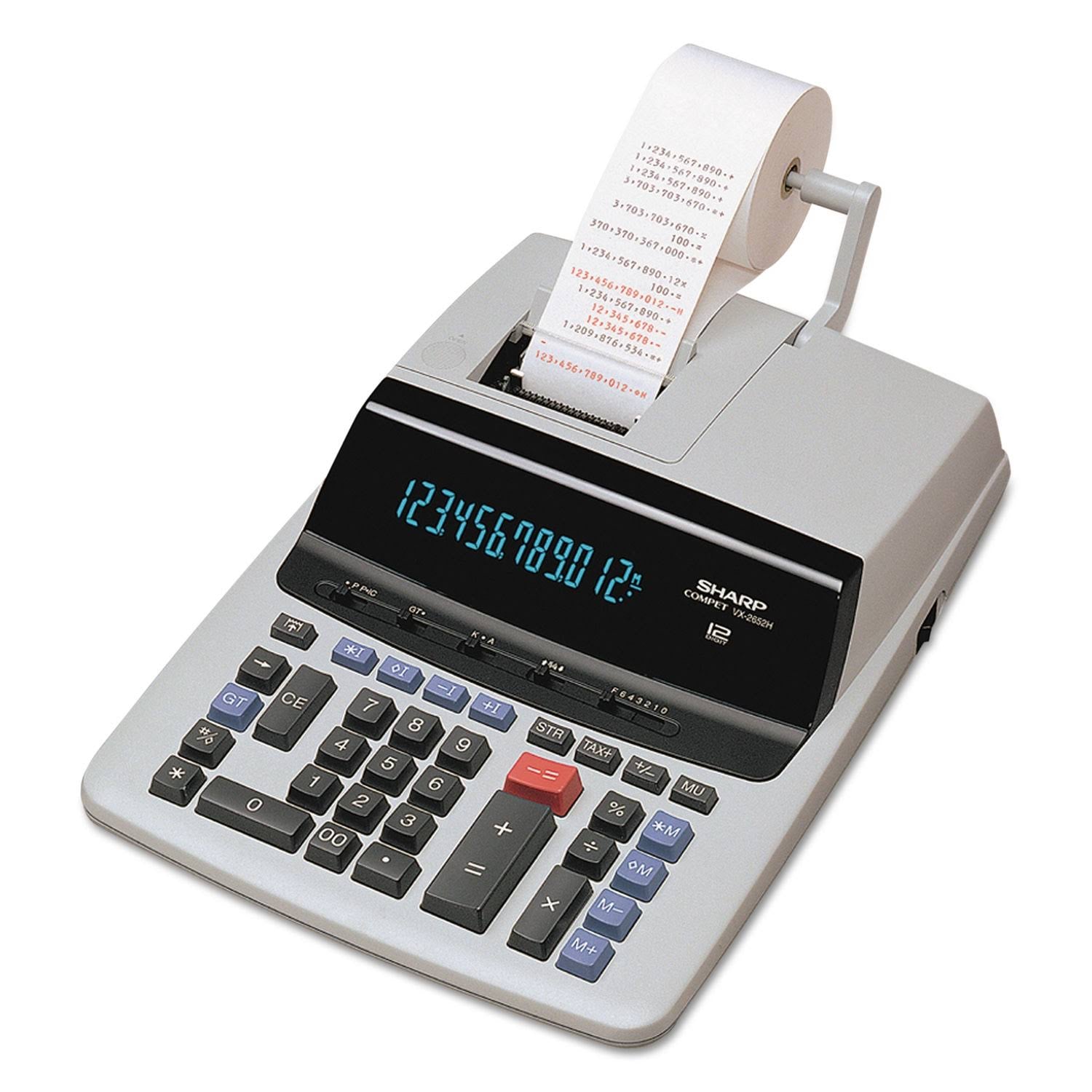 12-Digit Two-Color Printing Calculator P4997