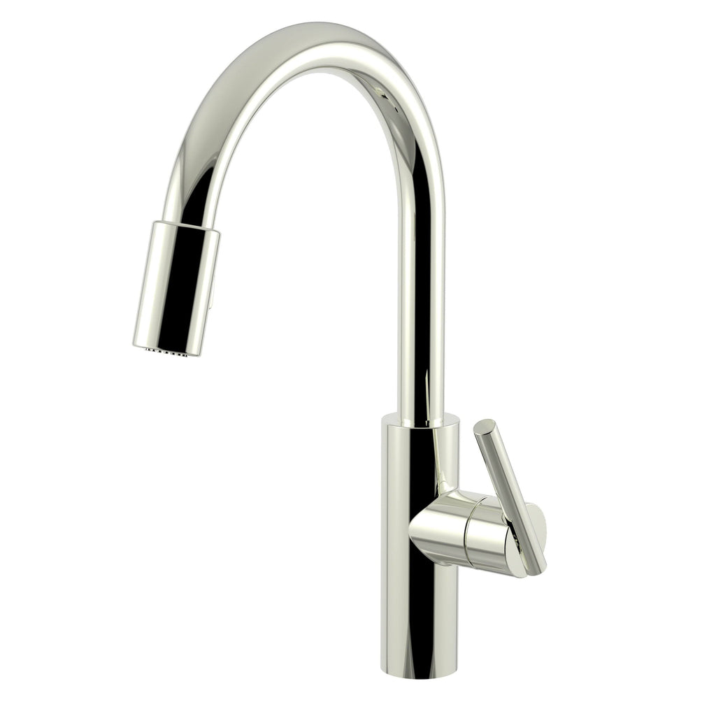 Polished Nickel Pull-Down Kitchen Faucet M17262