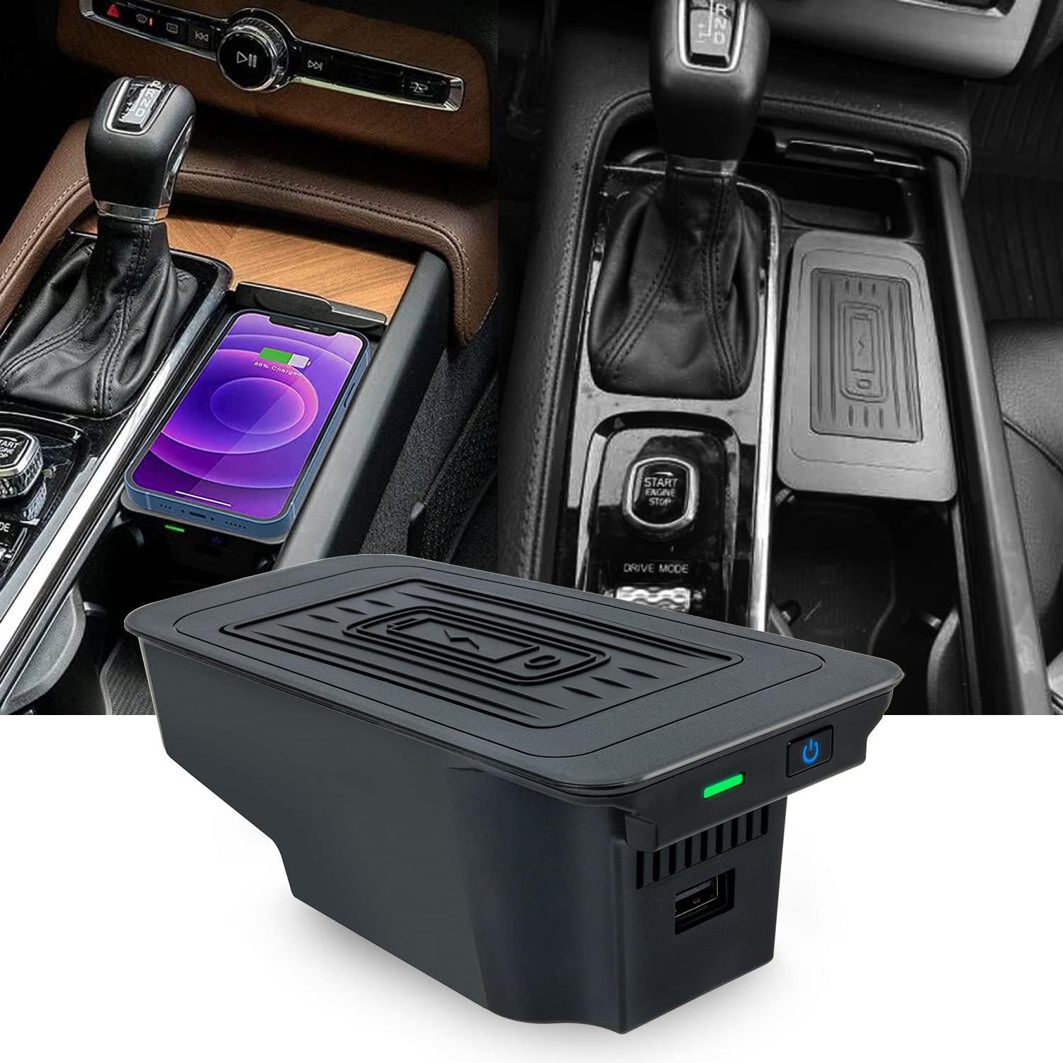 Wireless Car Phone Charger Pack of 2 B851646