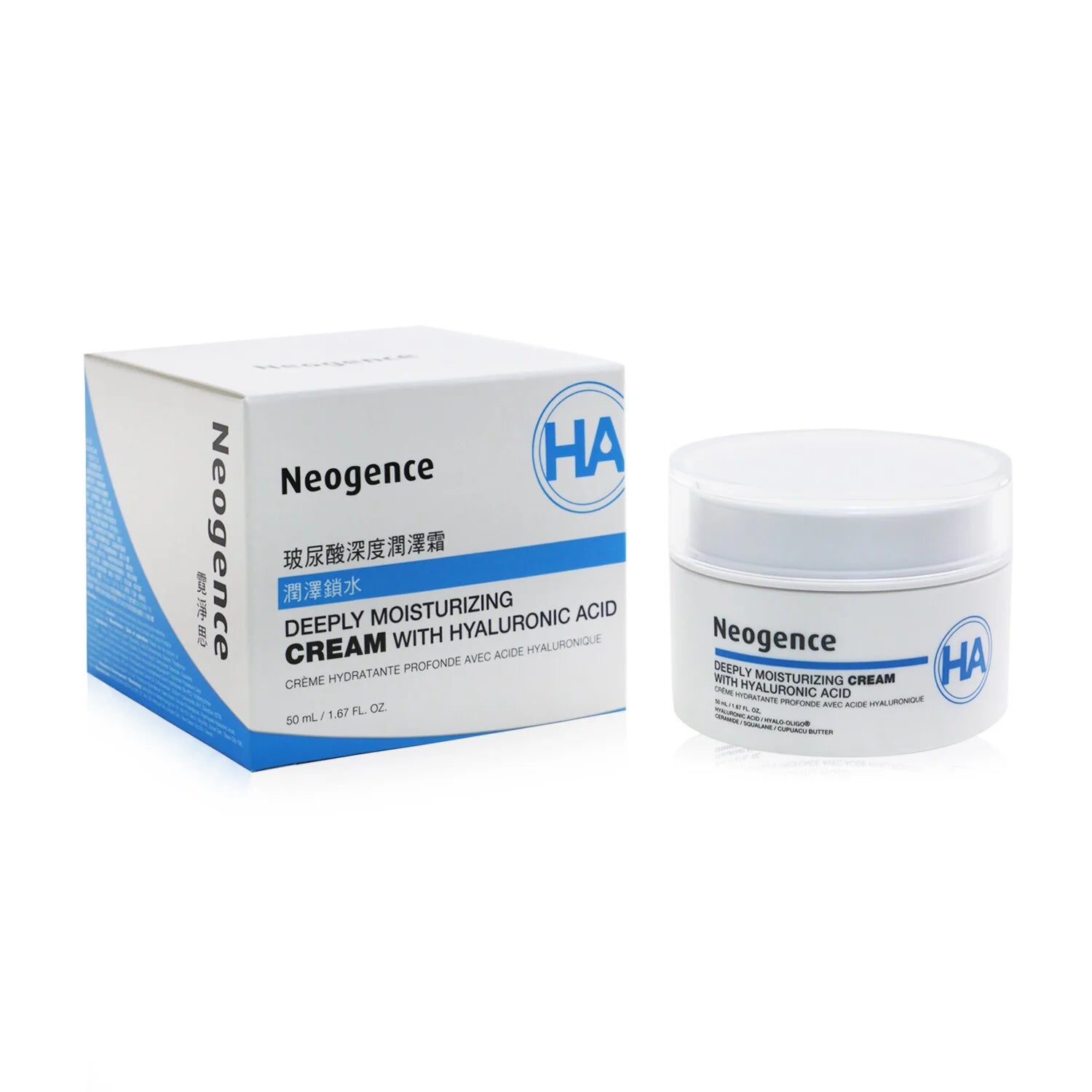 Moisturizing Cream With Hyaluronic Acid 50ml H4303