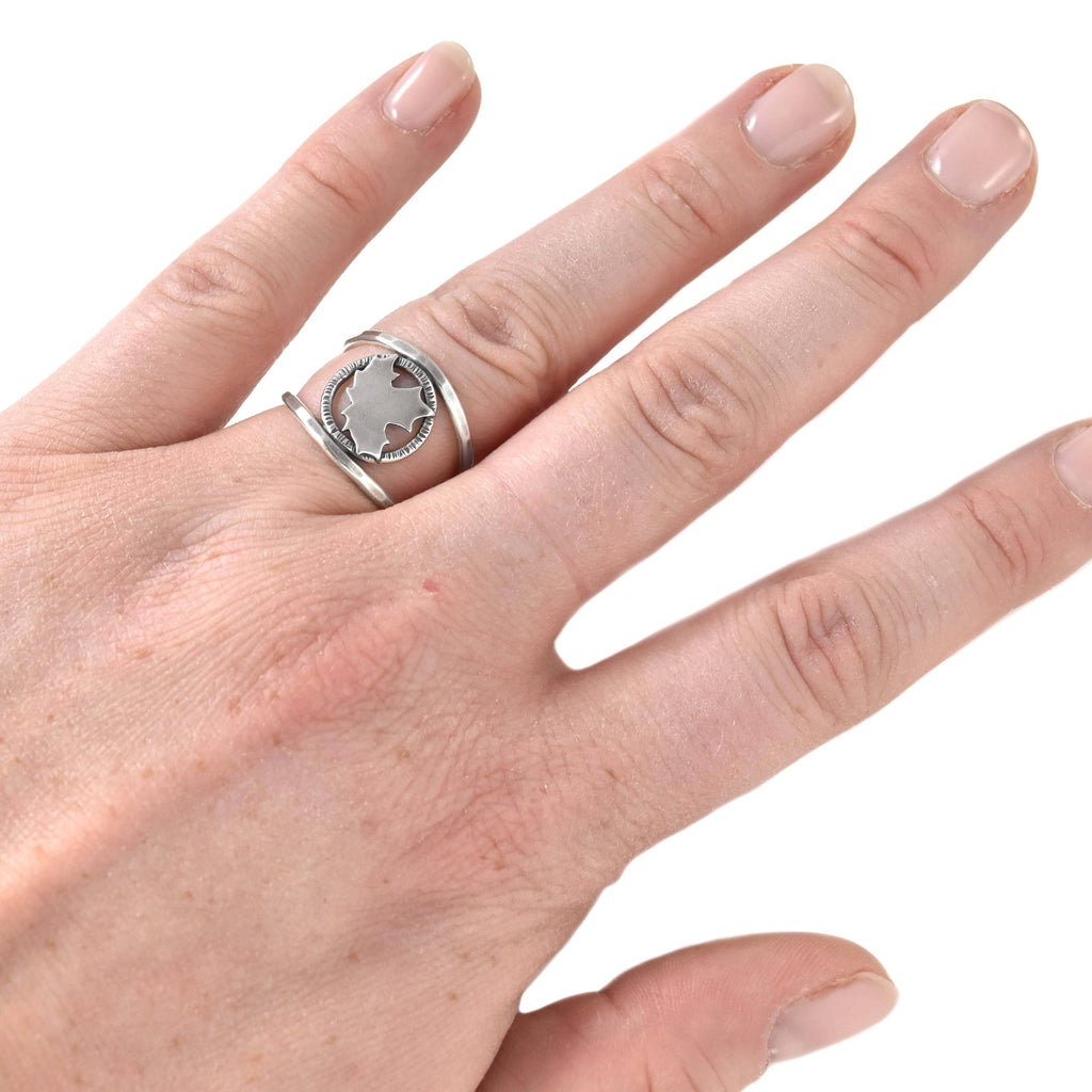 Sugar Maple Leaf Ring D773