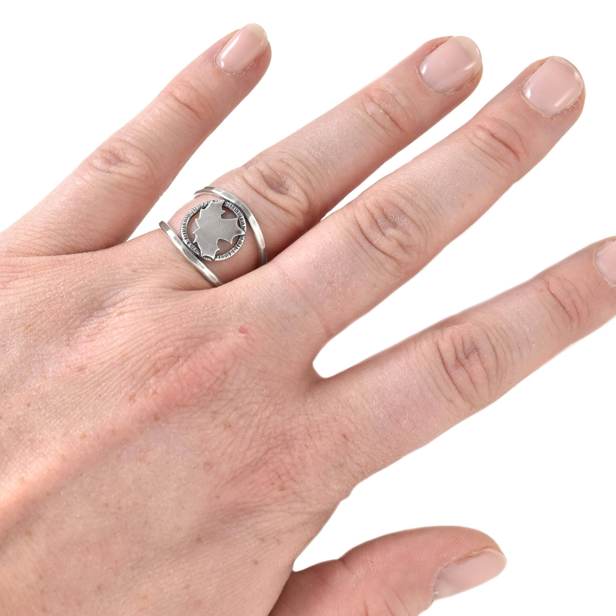 Sugar Maple Leaf Ring D773