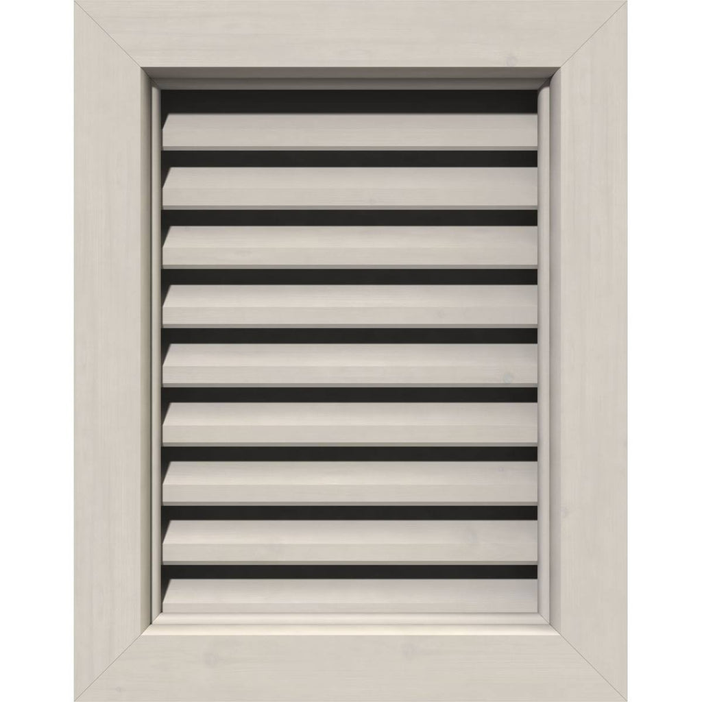 28 inchw x 32 inchh Primed Western Red Cedar Gable Vent D70886