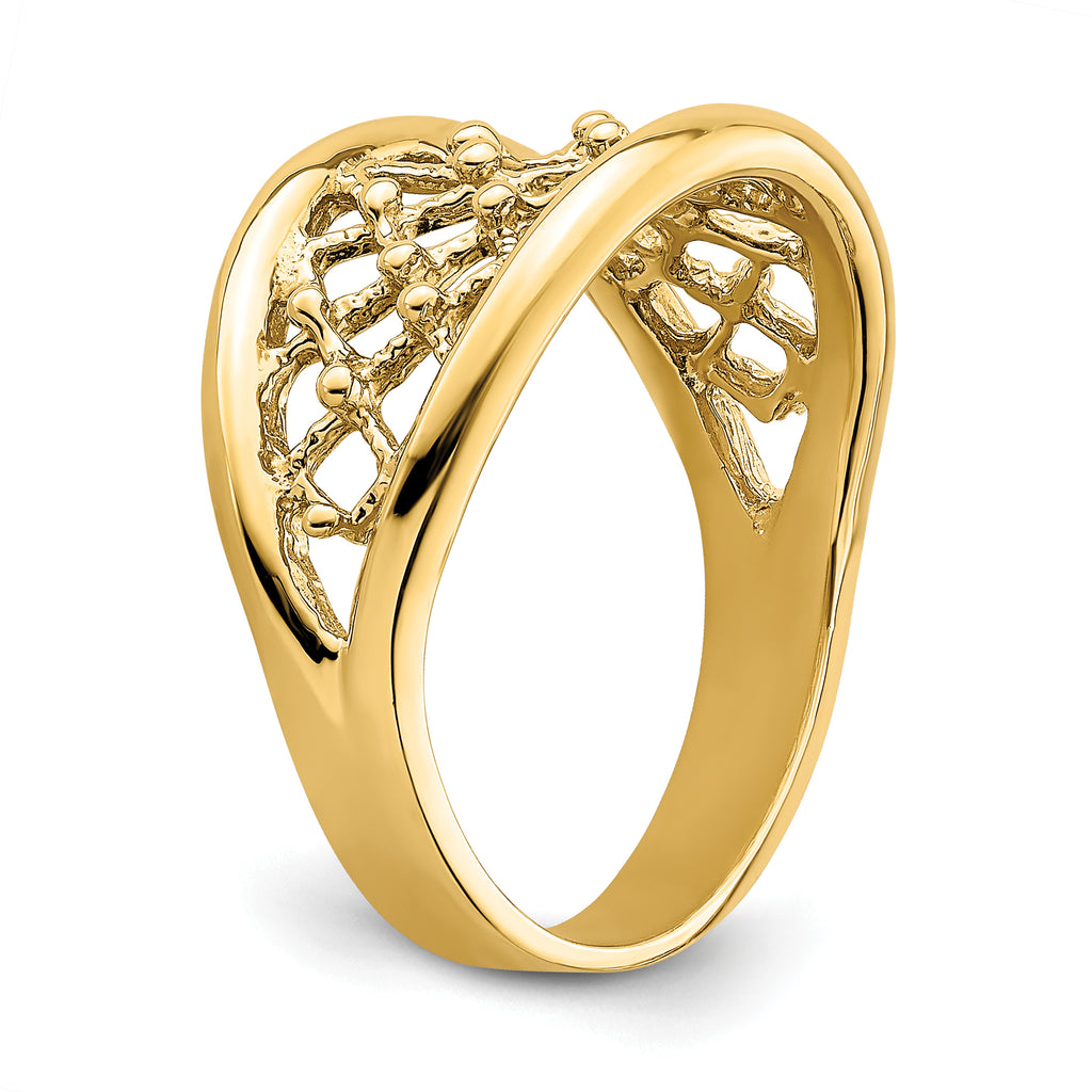 Tapered Mesh Band Ring G51578