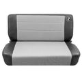 Safari Fold and Tumble Seat Black Vinyl Grey Cloth M8220