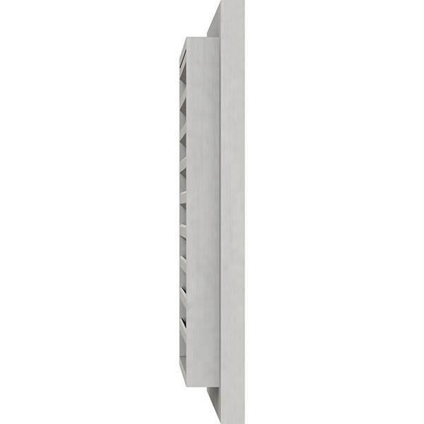 28 inchw x 32 inchh Primed Western Red Cedar Gable Vent D70886